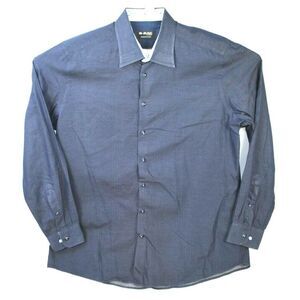 G-Mac by Kartel Mens XL‎ Long Sleeve Shirt Navy Blue